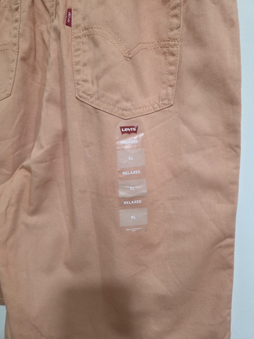 Levi's Relaxed Fit Tan Workwear Pants